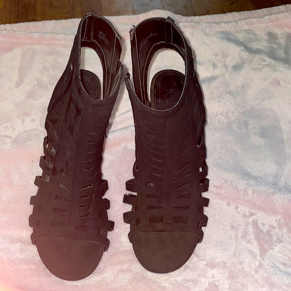 Black heels